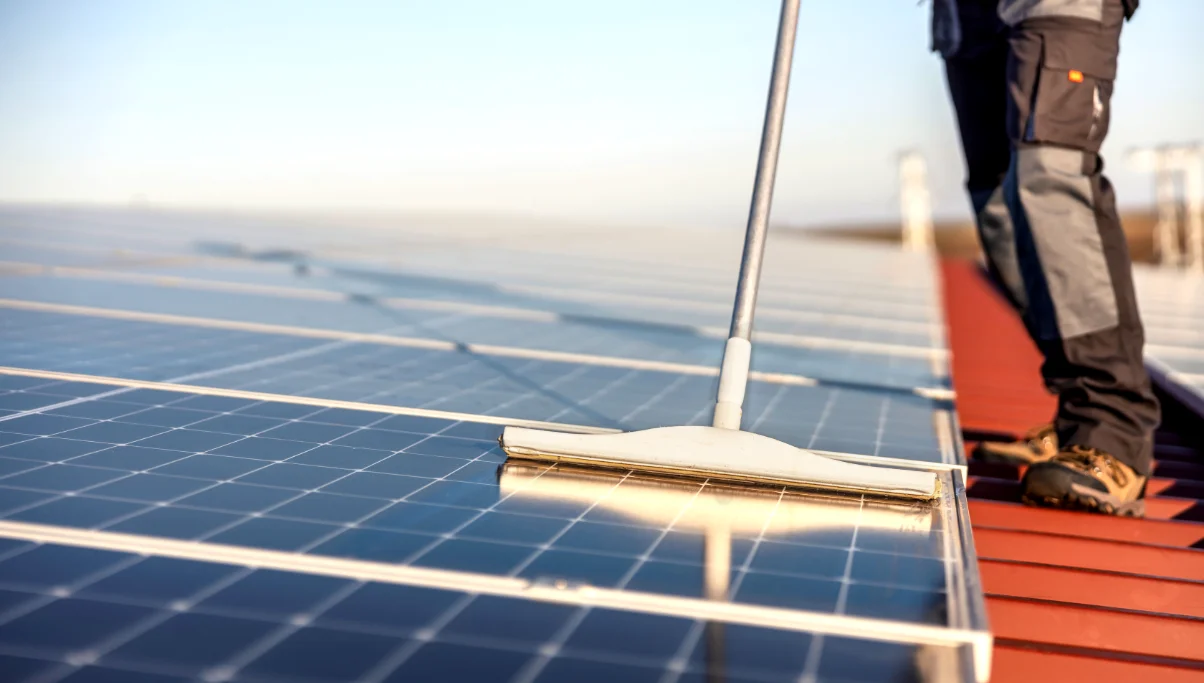 Limpeza de Painéis Solares
